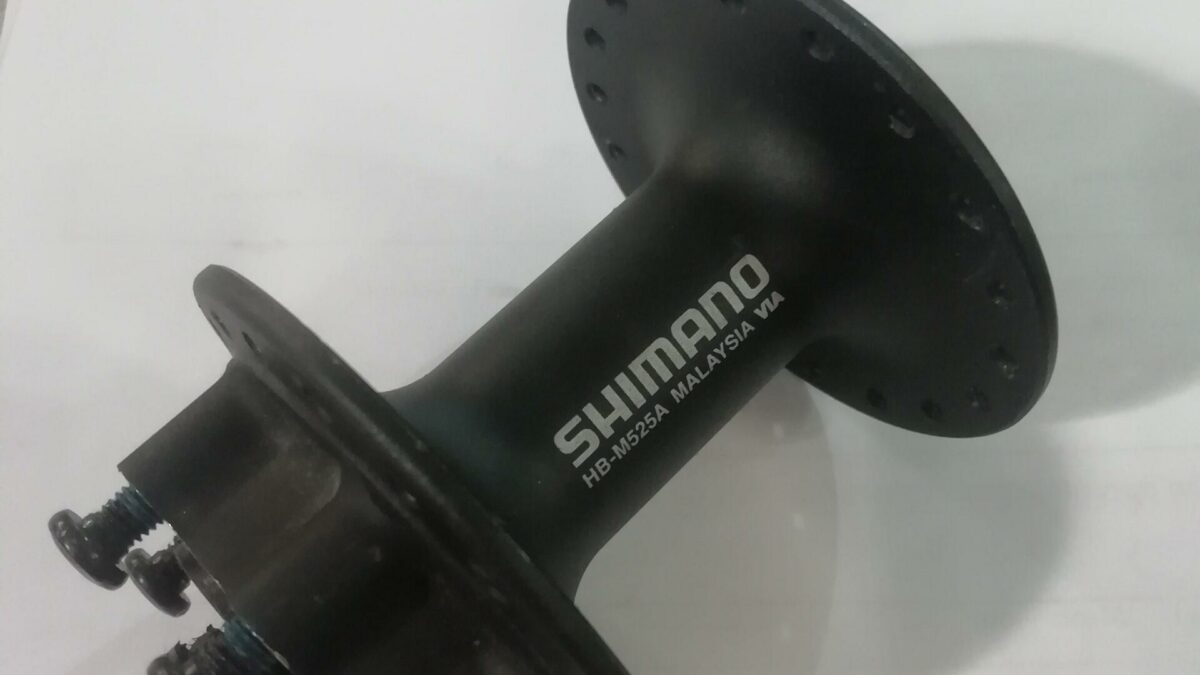 Moyeu Avant Shimano BMX Old School Rouge – 36 Trous, NOS Années 80, Japon