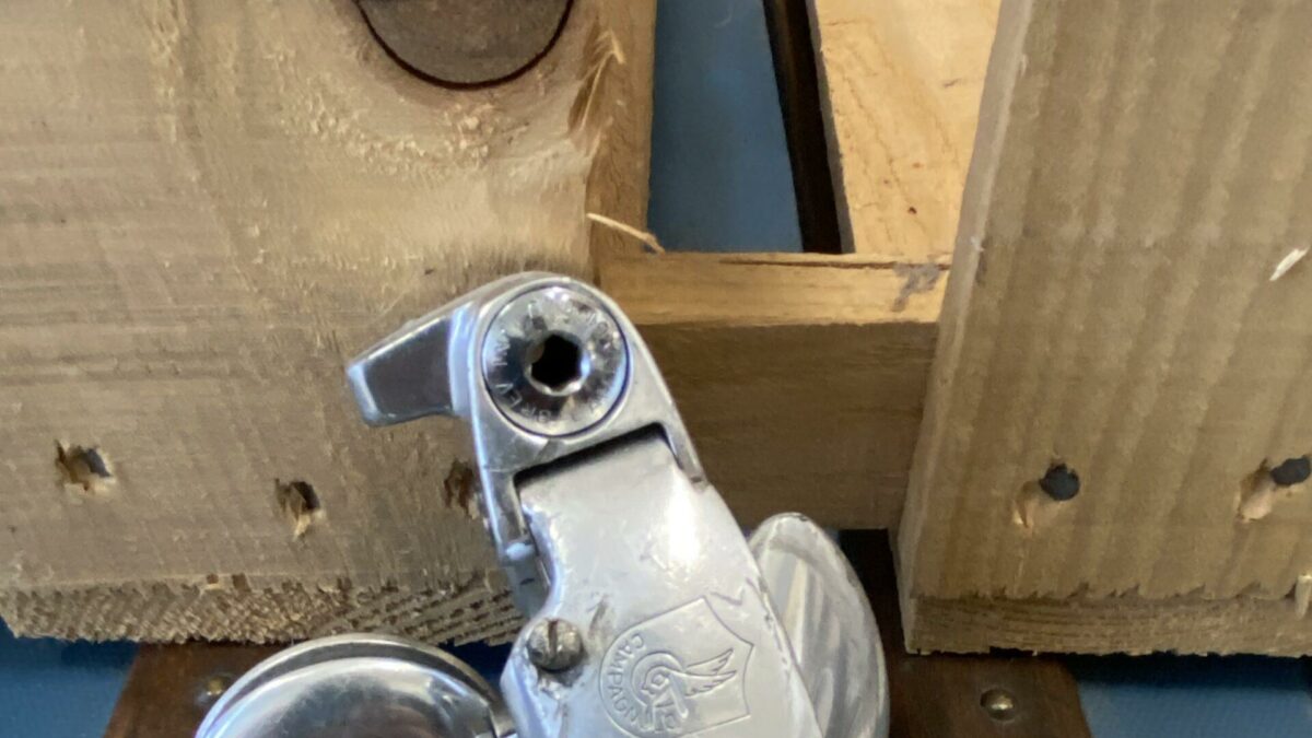 Dérailleur Arrière Campagnolo C Record 2ème Génération - Pantographié Somec, 7 Vitesses