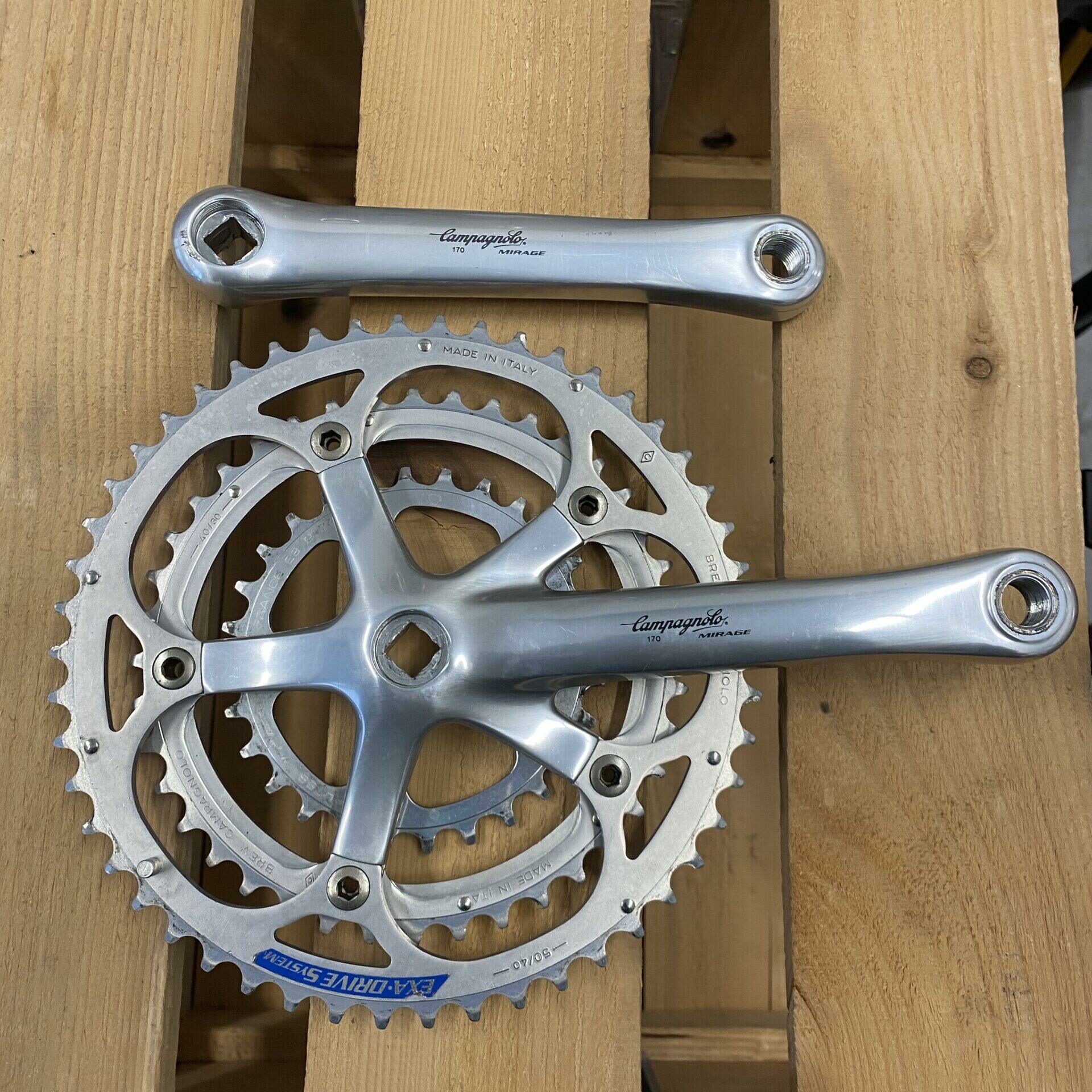 CAMPAGNOLO MIRAGE PEDALIER triple Triple Crankset 52/42/32 EUR 85,00