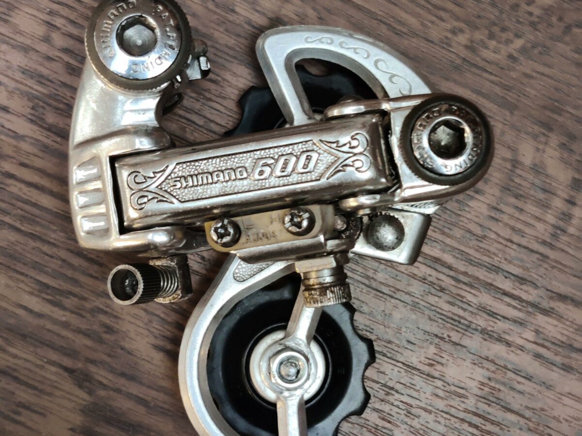 Shimano シマノ 600EX　リアディレイラー　アラベスク　RD-6200 Shimano 600 ex arabesque rd-6200 rear derailleur – LEGERI.com