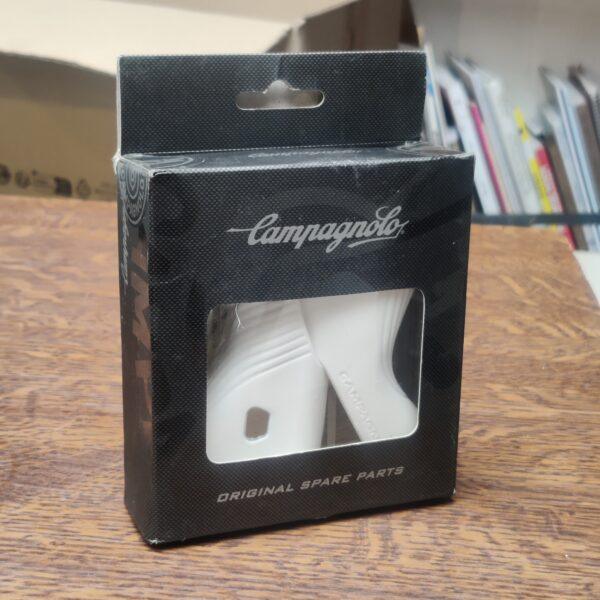 Repose-main / Cocotte Campagnolo Powershift Blanc Levier de vitesses Les Mains Dans Le Guidon