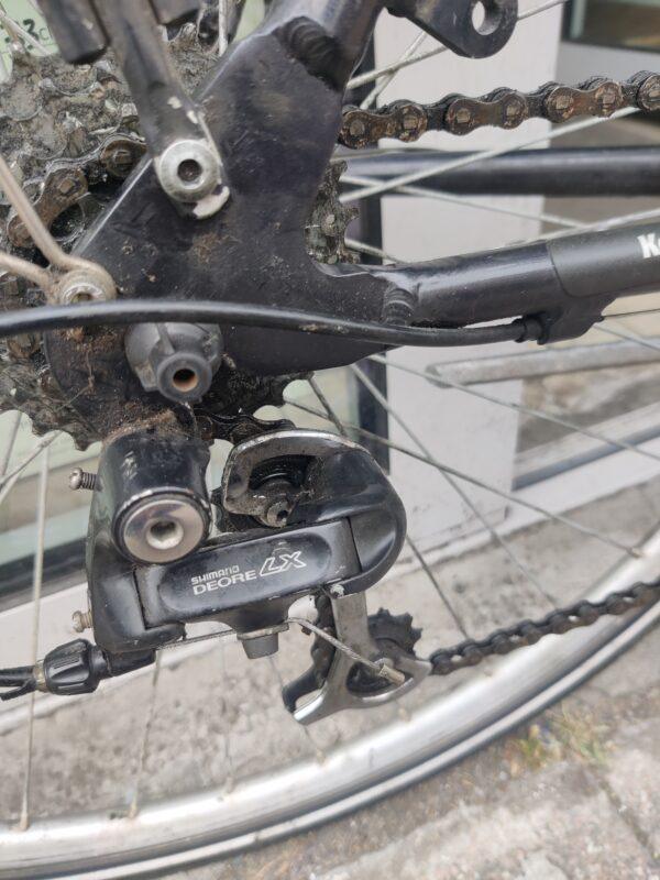 Vélo ville Kalkhoff 3×8 vitesses Deore LX Vélo occasion Les Mains Dans Le Guidon
