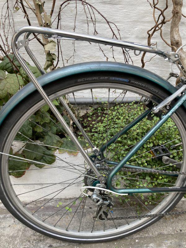 Ville Micmo Vert Vélo azuré Les Mains Dans Le Guidon