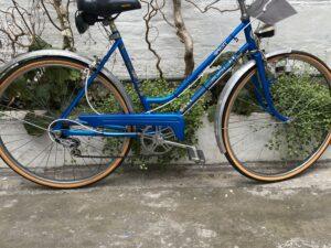 Vélo de ville Puch Sprint Vélo azuré Les Mains Dans Le Guidon