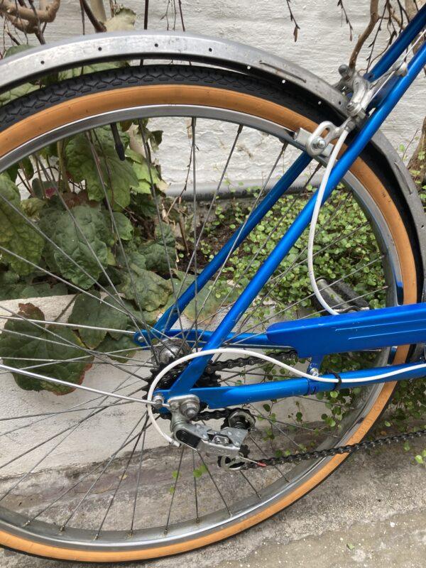 Vélo de ville Puch Sprint Vélo azuré Les Mains Dans Le Guidon