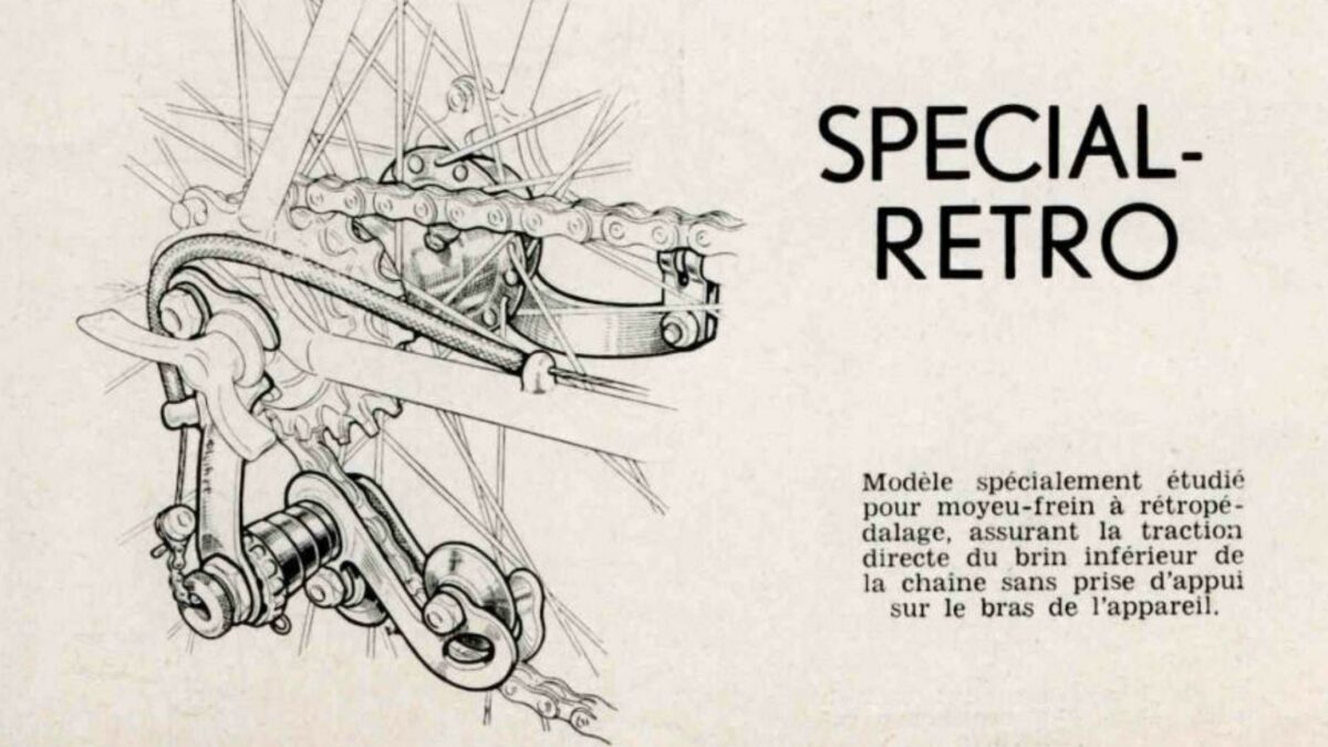Dérailleur Arrière Huret Jubilee Longue Chape – NOS – Rare – Pour Vélo Randonneuse Vintage