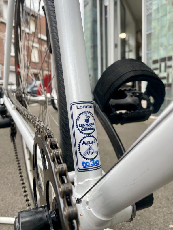 COURSE Mercier T57 Vélo azuré Les Mains Dans Le Guidon