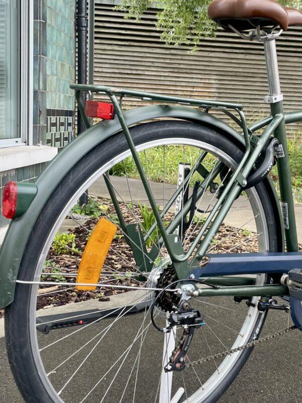 VILLE B’Twin Elops 520 taille XL/L Vélo azuré Les Mains Dans Le Guidon