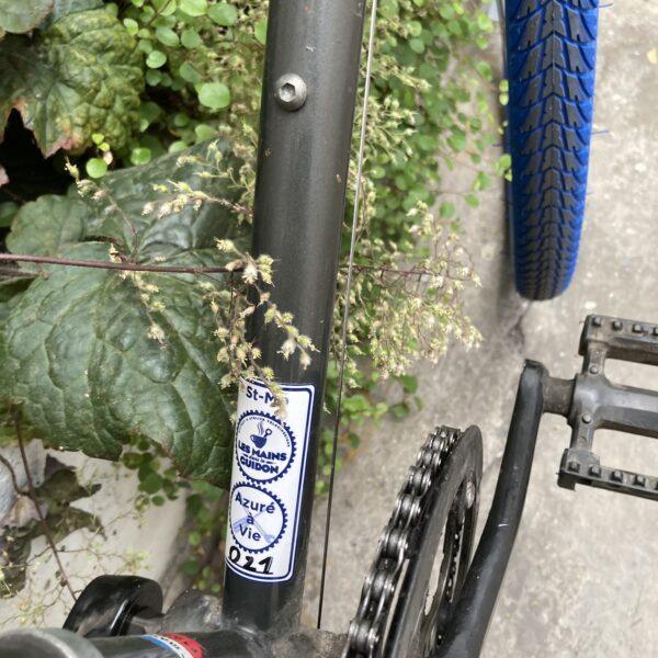 Rando-Ville MBK St-Malo Vélo azuré Les Mains Dans Le Guidon