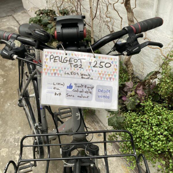 PEUGEOT T02 Ville/Trekking Vélo en dépot-vente Les Mains Dans Le Guidon