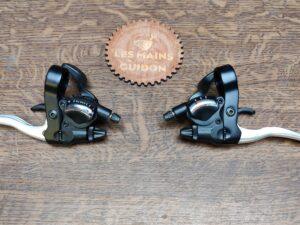 levier manette 2/3 x 10vitesses Campagnolo pour guidon plat – compatible transmission campagnolo course Levier de frein Les Mains Dans Le Guidon