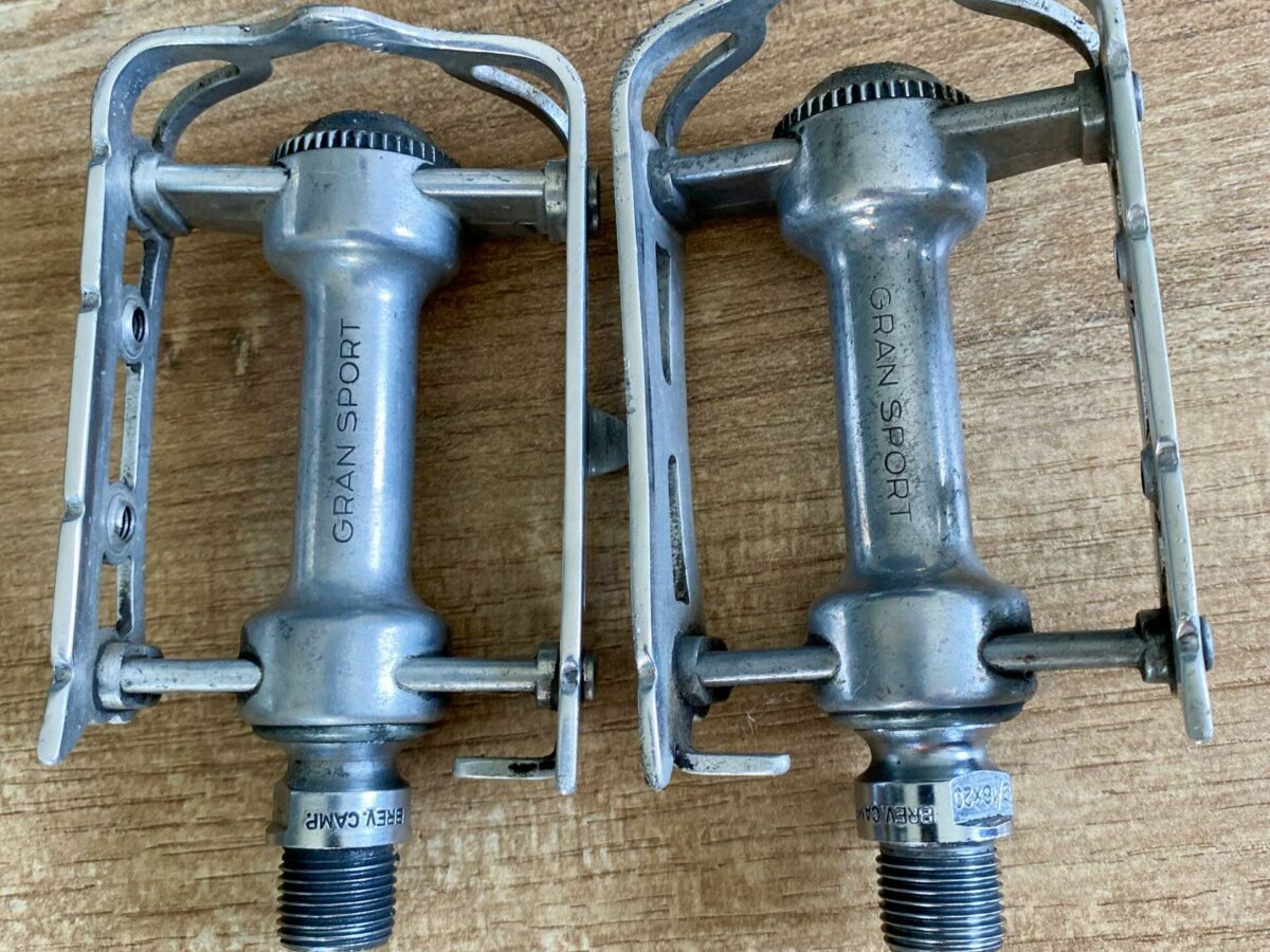 Courroies De Pédales Campagnolo – Sangles Strap Bleues NOS Vintage, Italie