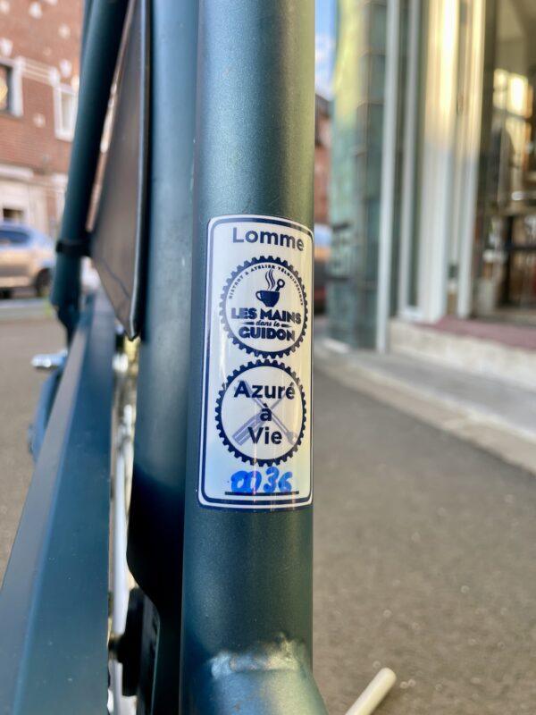 VILLE Elops 540 taille L Vélo azuré Les Mains Dans Le Guidon
