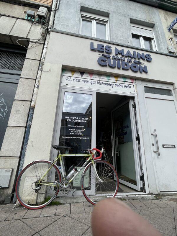 C.Minne Vélo Course Taille 49 Vélo de collection Les Mains Dans Le Guidon