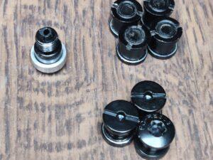 Lot vis plateaux Campagnolo Noir FC-RE303, FC-RE302 et FC-AT200B Pédalier Les Mains Dans Le Guidon