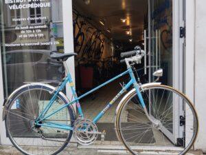 Vélo vintage demi-course Eddy Merckx Vélo en dépot-vente Les Mains Dans Le Guidon